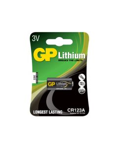 GP Lithium, CR123A, 3V, 1-pakk