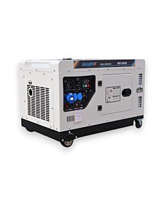 Dieselaggregat 11000W 230V 3-fas med autostart og gløding, BD15000S