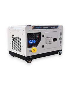 Dieselaggregat 11000W 230V 3-fas med autostart og gløding, BD15000S