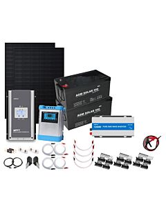  Kraftpakke 230V - 1200W - AGM 2x350Ah 