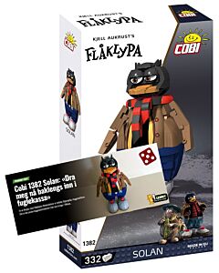 Cobi 1382 Solan figur Flåklypa 332 deler