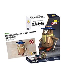 Cobi 1385 Ludvig figur Flåklypa - 289 deler