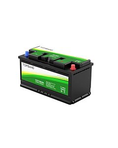 Lithium Batteri 12V 150Ah 150A BMS LiFePO4 Topband Bobil