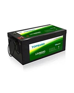 Lithium Batteri 12V 460Ah 300A BMS LiFePO4 Topband