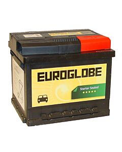 Euroglobe 55085, 12v 50Ah 420 Cca SMF