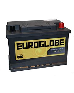 70Ah EFB  start/stopp batteri Euroglobe 74070