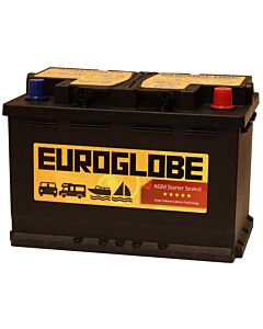 Euroglobe 75070, 70Ah, start/stopp, AGM