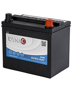 12V Tesla Model S Dual Motor + RWD fra 4/2016 Dynac AUX U1  AGM  30Ah