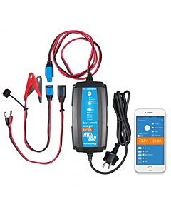 Victron Blue Smart 12V / 7A IP65 lader + DC connector
