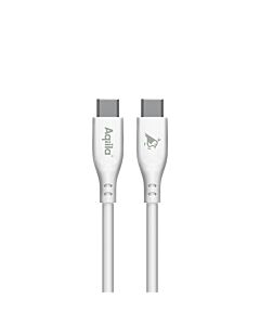 USB-C til C 60W 2m silikon kabel Aqiila Cablebird CS12