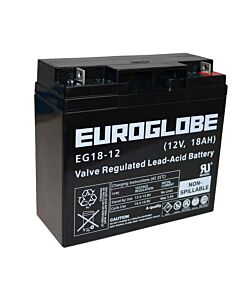Euroglobe 18Ah 12V AGM EG18-12