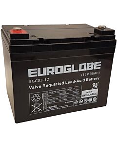 Euroglobe EGC33-12, AGM, 35Ah, 12V - LP12-33