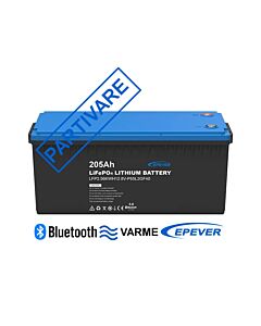 EPEVER 12.8V 205Ah LiFePO4 Varme, Bluetooth