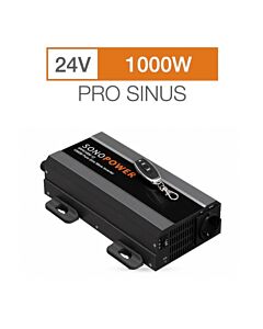 IPPS1000-24 (24V til 230V) Kraftig 1000W Inverter med Ren Sinusbølge Sonopower