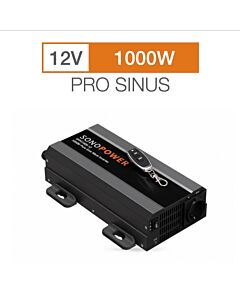 IPPS1000-12 Kraftig 1000W Inverter (12V til 230V) med Ren Sinusbølge Sonopower