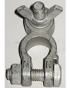 Batteripolsko marine, m/vingemutter, minus