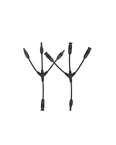 MC4 Y-kopling 3 til 1 sett