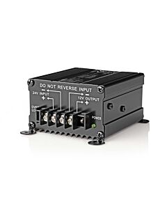 Strømomformer 24-12Volt 10A DC-DC