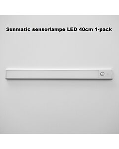Sunmatic LED 40cm sensorlampe 1-pack