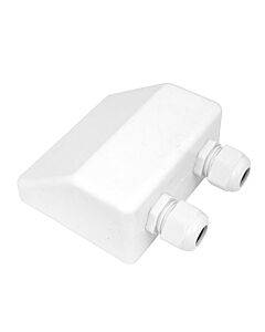 Takgjennomføring, dobbel Hvit