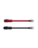 Batterikabel sett  16mm² rød/sort ES08 M8 ringterminal 2x2m