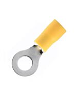 M8 ringkabelsko for 4-6mm² kabel gul 1stk